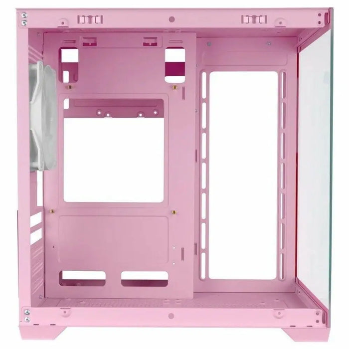 мини висока кутия ATX / ITX Mars Gaming MCVIEW2P Розов