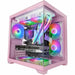 мини висока кутия ATX / ITX Mars Gaming MCVIEW2P Розов