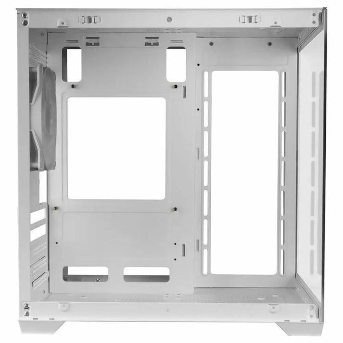 мини висока кутия ATX / ITX Mars Gaming MCVIEW2W Бял