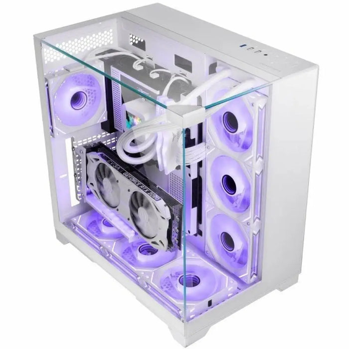 мини висока кутия ATX / ITX Mars Gaming MCVISIONW Бял