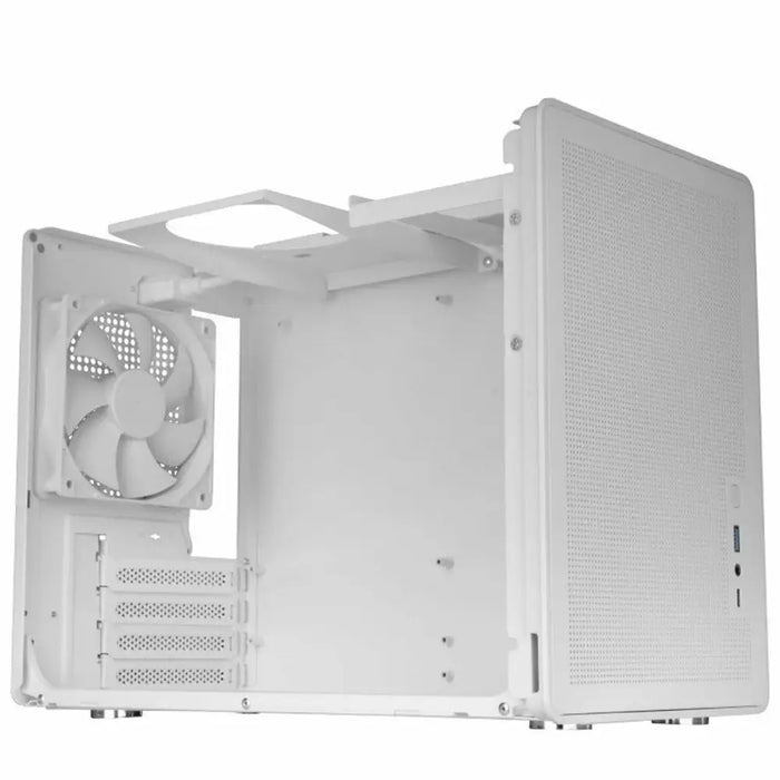 мини висока кутия ATX / ITX Mars Gaming MCXPROW Бял