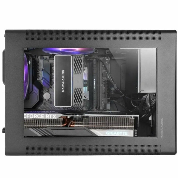 мини висока кутия ATX / ITX Mars Gaming MCXPS Черен