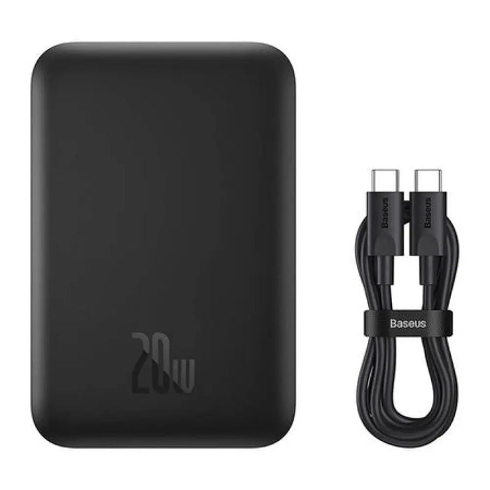 Mini Wireless PowerBank 20W Baseus (черен)