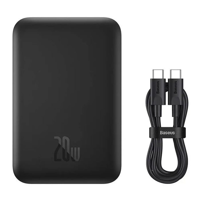 Mini Wireless PowerBank 20W Baseus (черен)