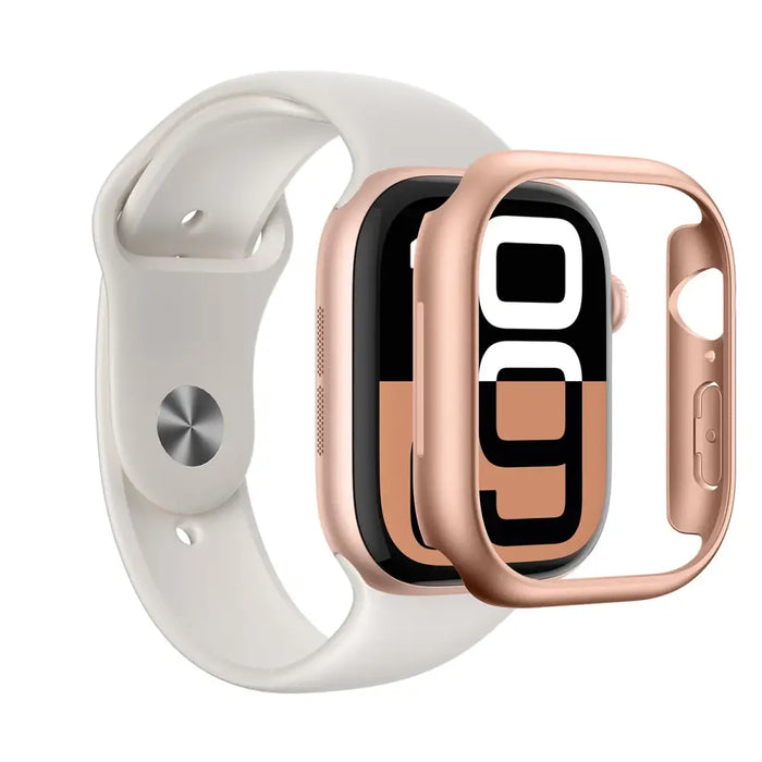 Минимален калъф AmazingThing за Apple Watch 46 мм – розово