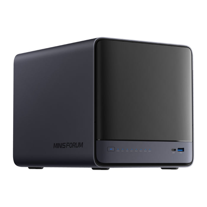 MINIS FORUM NAS N5 Air Ryzen H255 Мини компютър (16GB RAM + 64GB памет)