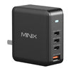 Зарядно за стена Minix P165 GaN с 3 USB-C и 1 USB-A порта