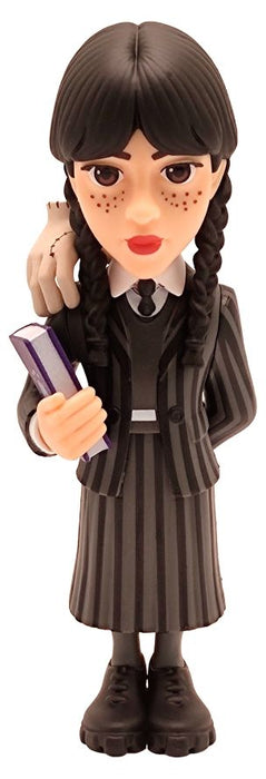 Колекционерска фигурка Minix - Wednesday Addams с Нещото, 12 cm