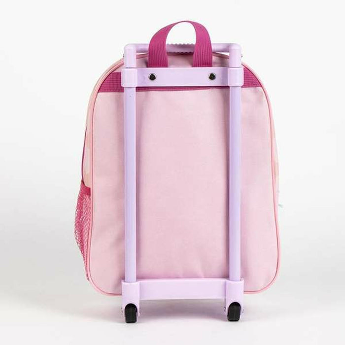 3D училищна чанта с колелца Minnie Mouse Розов 25,0 x 31,0 x 10,0 cm