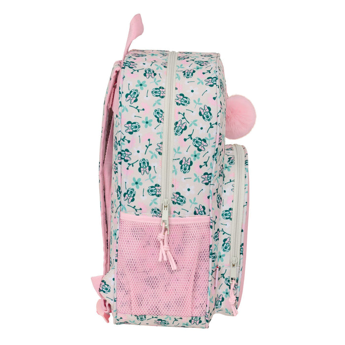 Училищна чанта Minnie Mouse Minty Розов 33 x 42 x 14 cm
