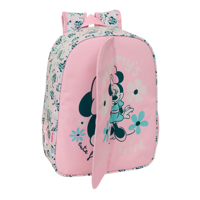 Училищна чанта Minnie Mouse Minty Розов 26 x 34 x 11 cm