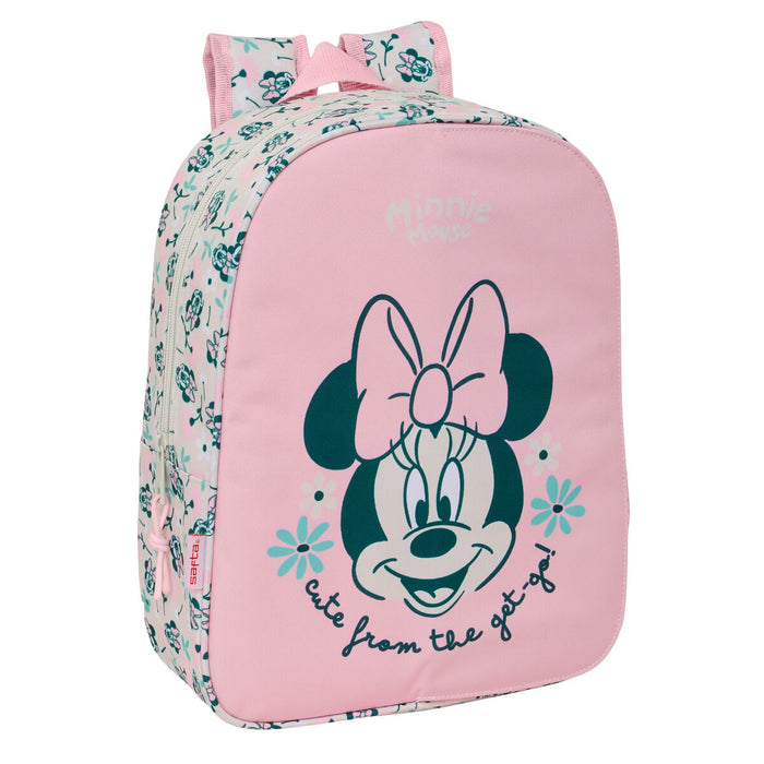 Училищна чанта Minnie Mouse Minty Розов 26 x 34 x 11 cm