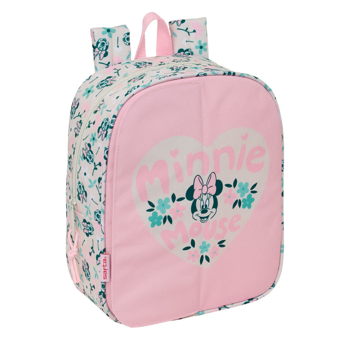 Училищна чанта Minnie Mouse Minty Розов 22 x 27 x 10 cm