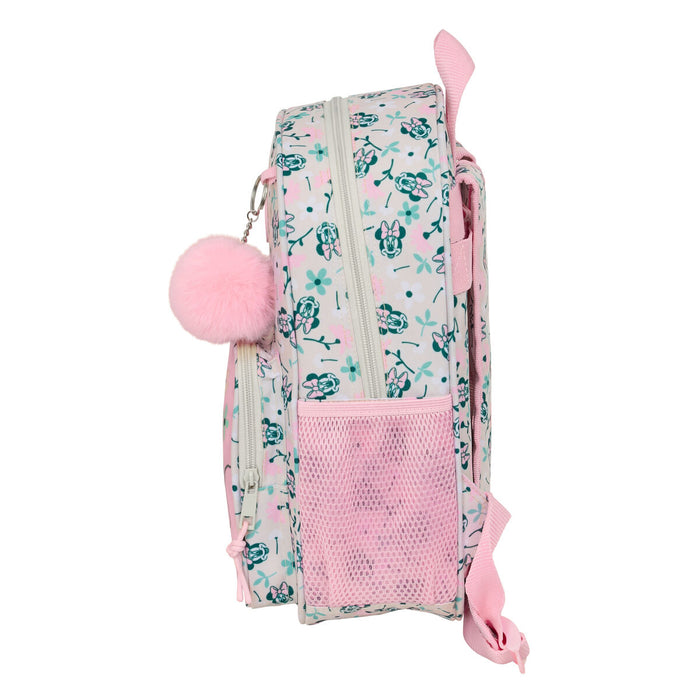 Училищна чанта Minnie Mouse Minty Розов 28 x 34 x 10 cm