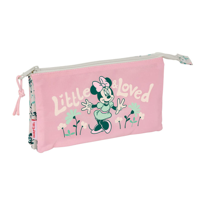 Пътническа Чанта Minnie Mouse Minty Розов 22 x 12 x 3 cm