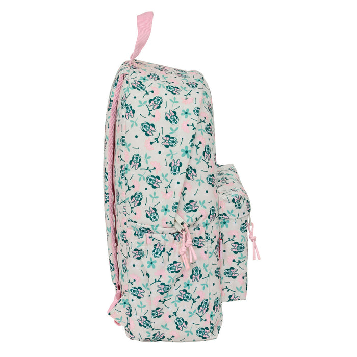 Училищна чанта Minnie Mouse Minty Розов 31 x 43 x 13 cm