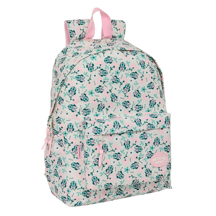 Училищна чанта Minnie Mouse Minty Розов 31 x 43 x 13 cm