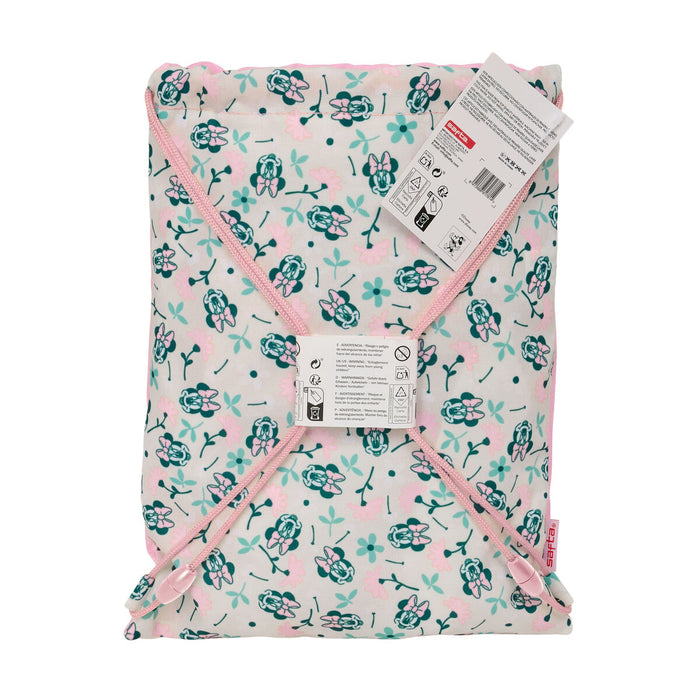 Раница с връвка Minnie Mouse Minty Розов 26 x 34 x 1 cm