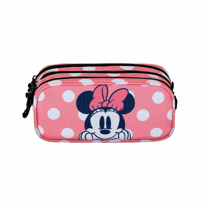 Троен Моливник Minnie Mouse Karactermania Розов