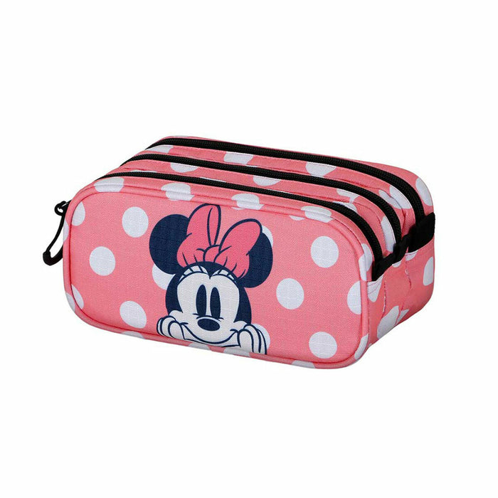 Троен Моливник Minnie Mouse Karactermania Розов