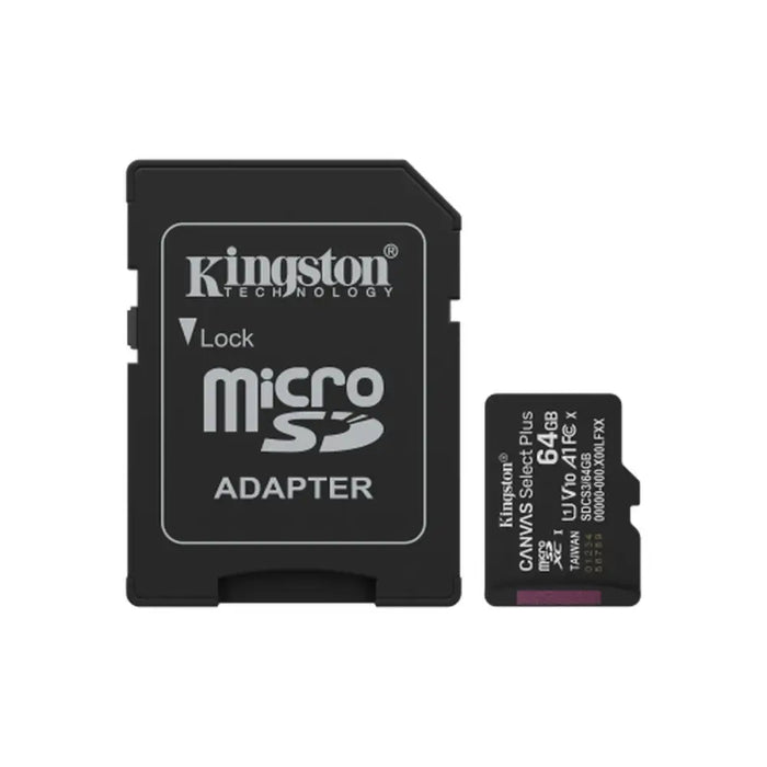 Mикро SD карта памет с адаптер Kingston SDCS3/64GB 64 GB