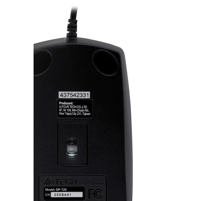 Мишка A4Tech OP-720 USB Type-A Optical 800 DPI