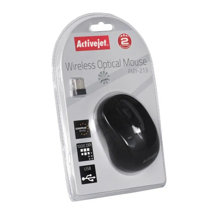 Мишка Activejet AMY-213 безжична оптична USB мишка