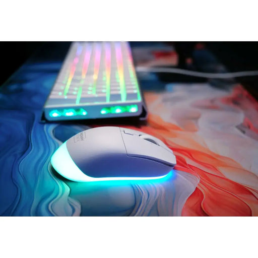 Мишка Cherry Бял 12000 dpi