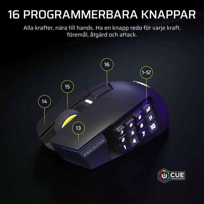 Мишка Corsair CH-9314014-WW Черен