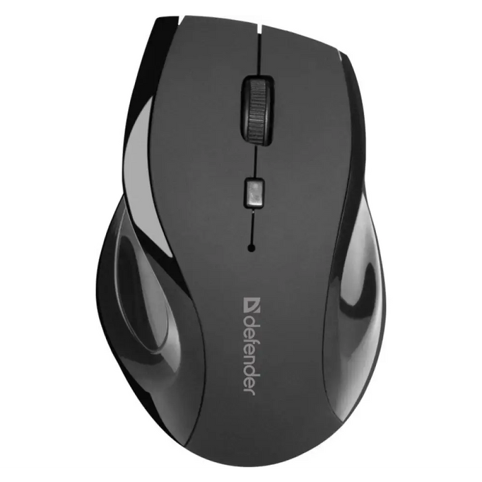 МИШКА DEFENDER ACCURA MM-295 RF ЧЕРНА ОПТИЧНА 1600DPI 6P