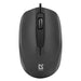 МИШКА DEFENDER ALPHA MB-507 ОПТИЧНА 1000dpi 3P ЧЕРНА ТИХ