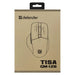 МИШКА DEFENDER GM-126 TISA RF + BT OPTIC 1600dpi 6P БЯЛА