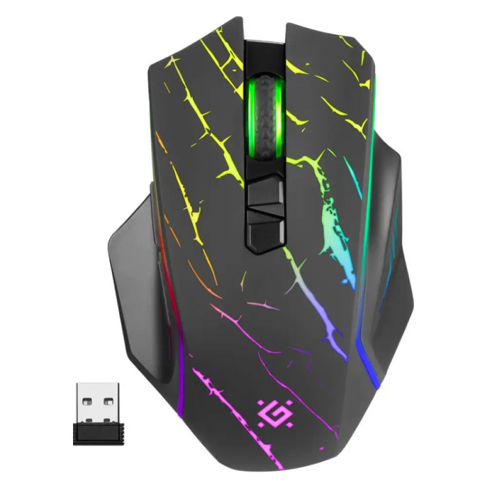 МИШКА DEFENDER GM-503 URAN OPTIC RF RGB 3200dpi 8P