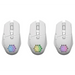 МИШКА DEFENDER GM-514 GLORY OPTIC RF RGB 3200dpi 7P БЯЛА