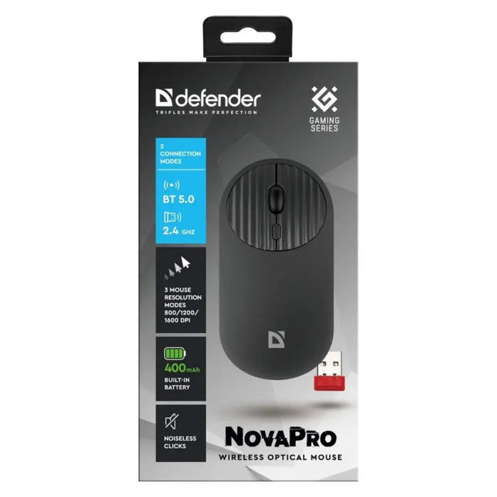 МИШКА DEFENDER DEFENDER NOVAPRO MM-316 RF + BT OPTIC