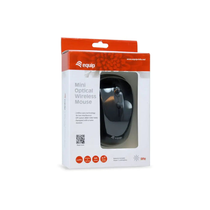 Мишка Equip 245108 Черен
