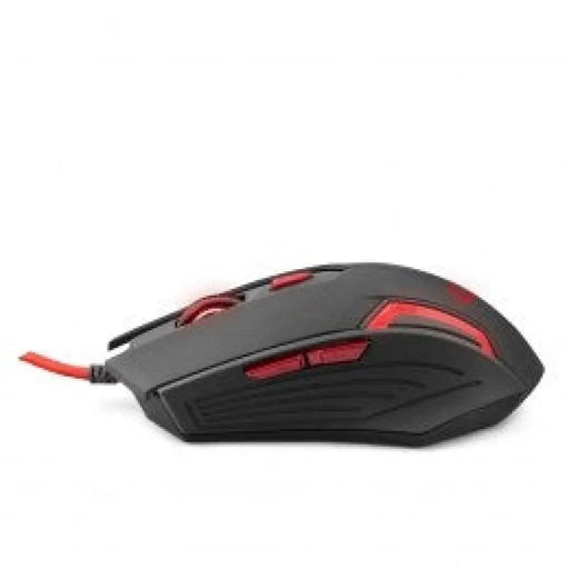 Мишка Esperanza EGM205R Черен Червен 2400 dpi