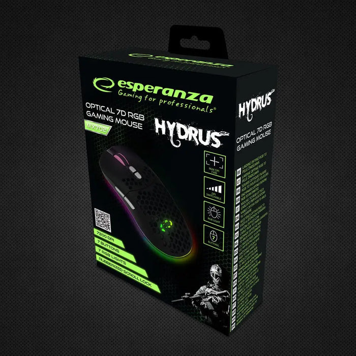 Мишка Esperanza EGM702 дясна USB оптична 7200 DPI
