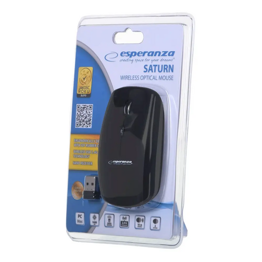 Мишка Esperanza EM120K RF безжична оптична 1600 DPI