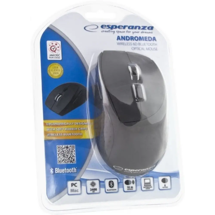 Мишка Esperanza EM123K Дясна Bluetooth 2400 DPI