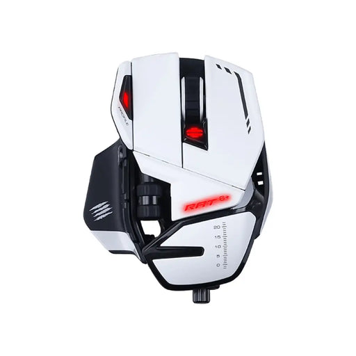 Мишка Mad Catz MR04DCINWH000 Бял Многоцветен Монохромов