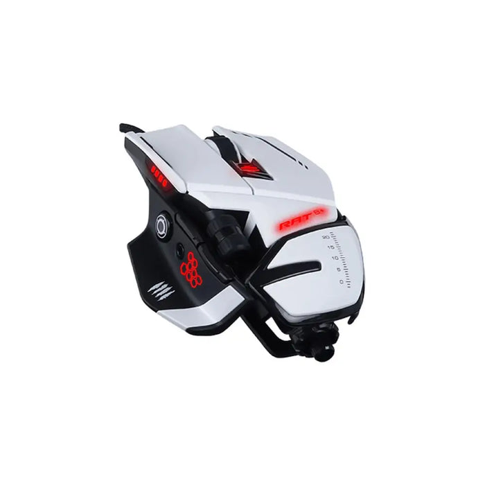 Мишка Mad Catz MR04DCINWH000 Бял Многоцветен Монохромов