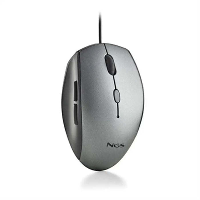 Мишка NGS MOTHGRAY Сив 1600 dpi (1 броя)