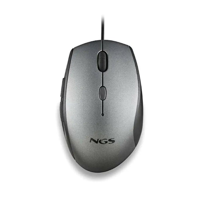 Мишка NGS MOTHGRAY Сив 1600 dpi (1 броя)