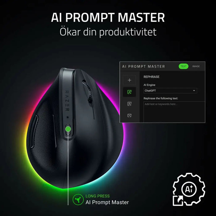 Мишка Razer RZ01-05250100-R3G1 Черен 30000 dpi