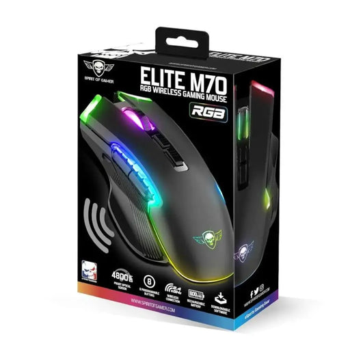 Мишка Spirit of Gamer Elite M-70 Черен