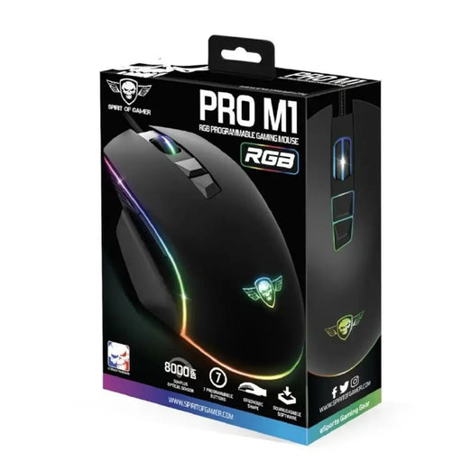 Мишка Spirit of Gamer Souris Pro M1 Черен