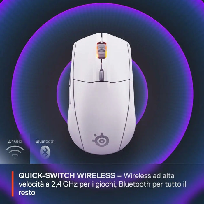Мишка SteelSeries 62524 Бял