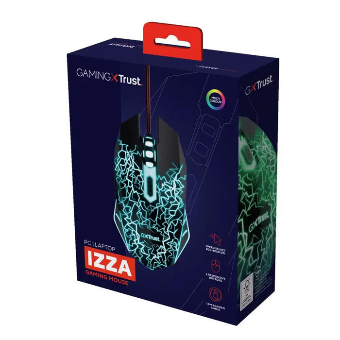 Мишка Trust GXT 105X Izza Gaming Ambidextrous USB Type-A