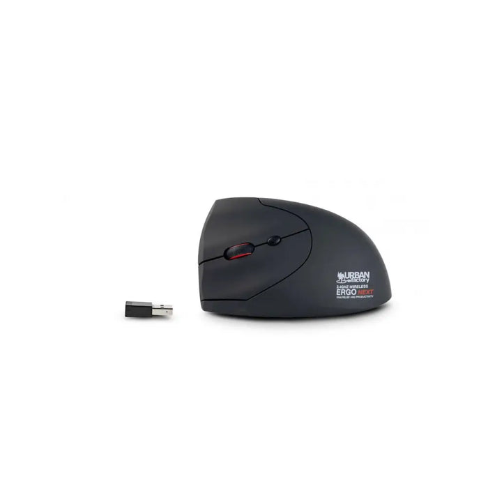 Мишка Urban Factory EML20UF-N Черен 1600 dpi